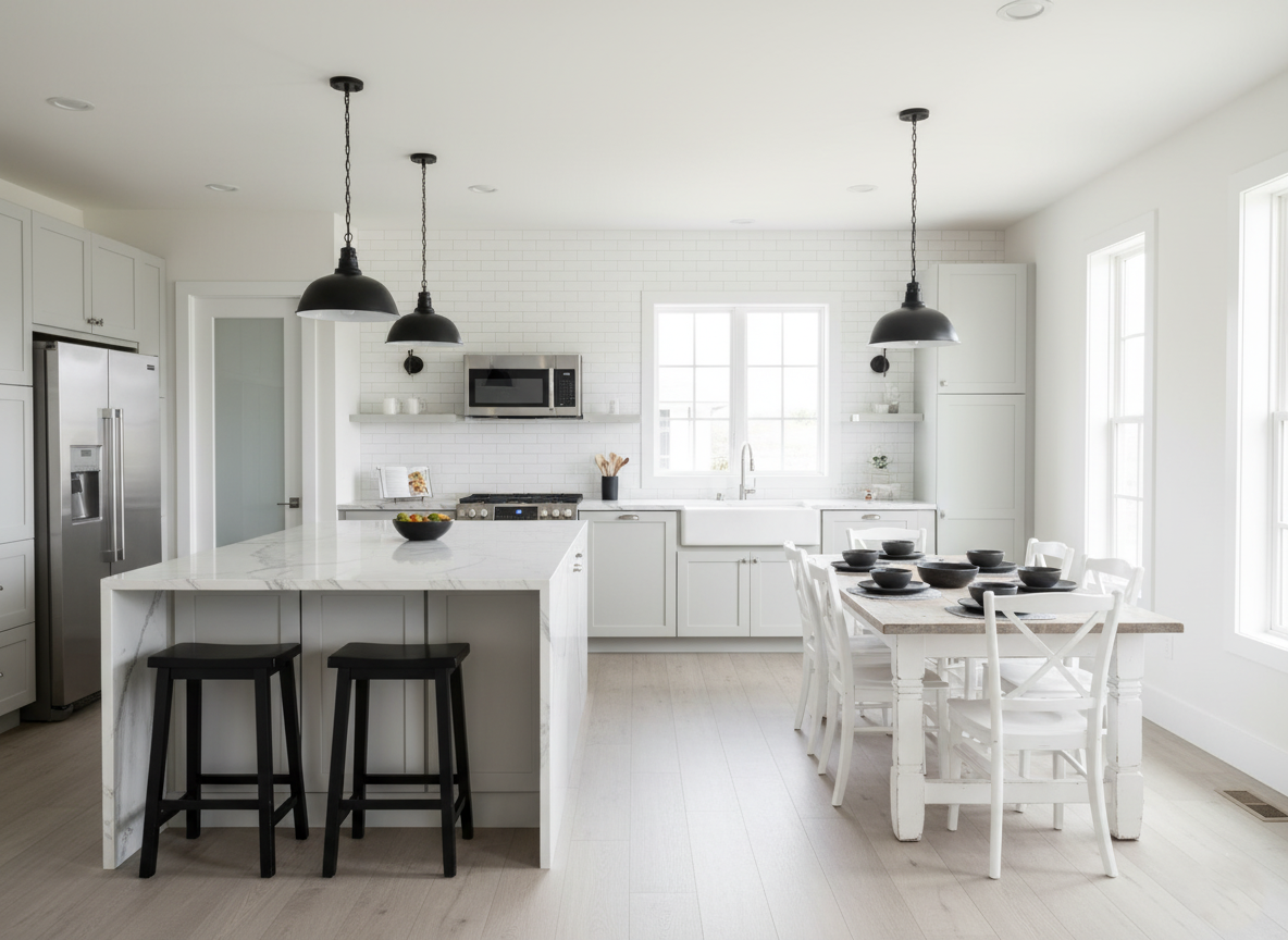 Floor plan titled "Signature Series" showing three bedrooms, two baths, and a central kitchen. Includes utility space. Measures 2,089 sq ft.